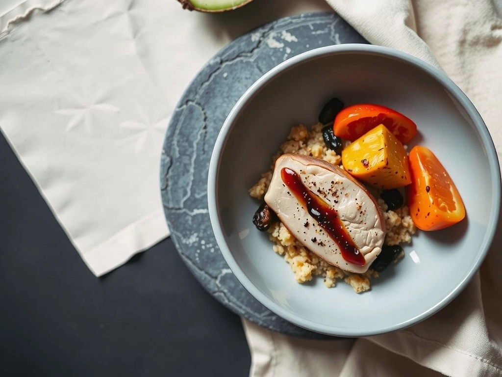 Beispiel einer ausgewogenen Mahlzeit